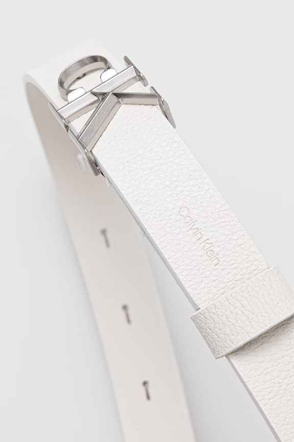 Calvin Klein remen za žene LV04F7060G bijela SS26