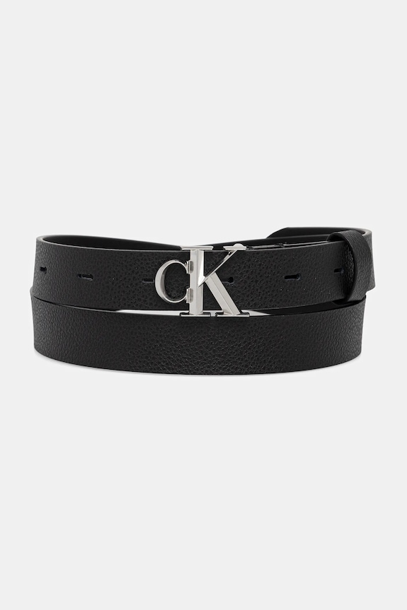 Calvin Klein curea pentru femei piele negru LV04F7060G
