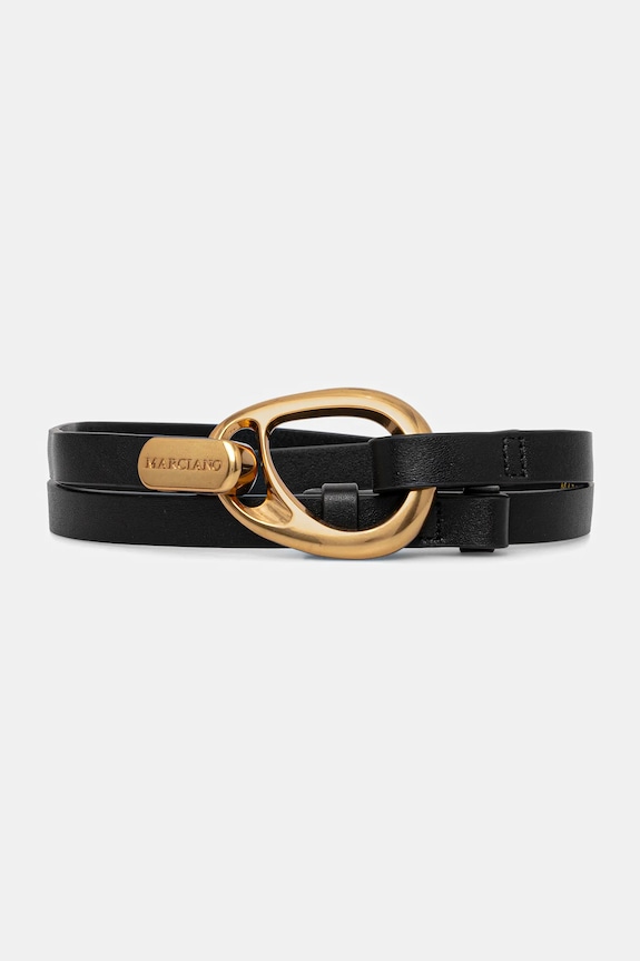 Marciano by Guess curea de piele negru 6RGZ16.7414A