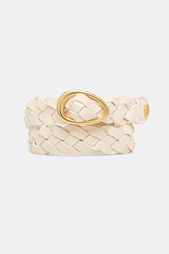 Marciano by Guess ζώνη γυναικεία δερμάτινη μπεζ G6GZ07.L0088