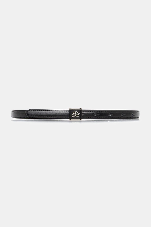 Karl Lagerfeld curea de piele K/AUTOGRAPH negru B1W33074