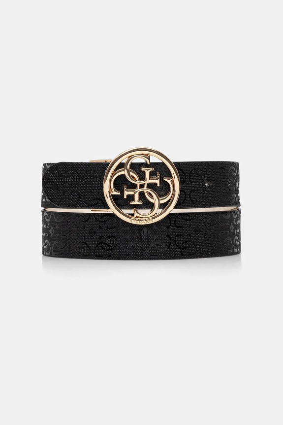 Guess pasek LIBBY czarny BW9319.P6135