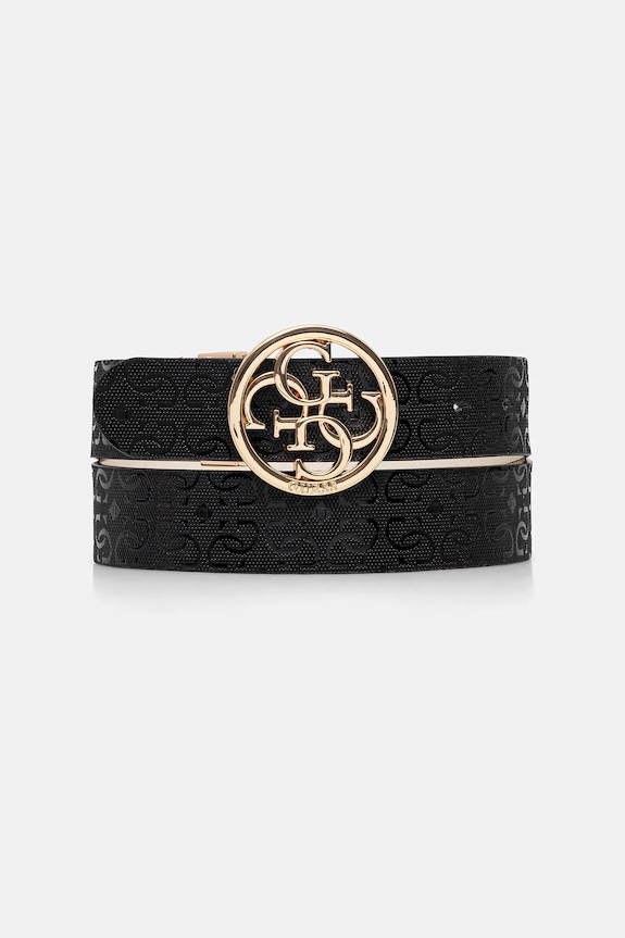 Guess pasek LIBBY czarny BW9319.P6135