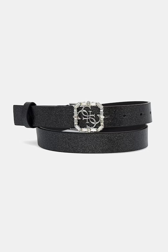 Ζώνη Guess συνθετικό μαύρο BW9327.P6125