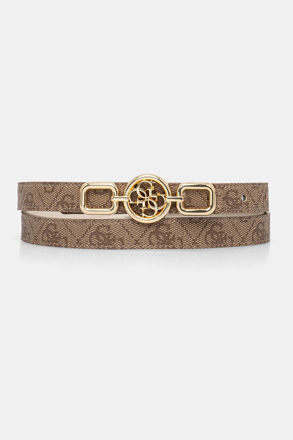 Obojstranný opasok Guess béžová BW9336.P6120