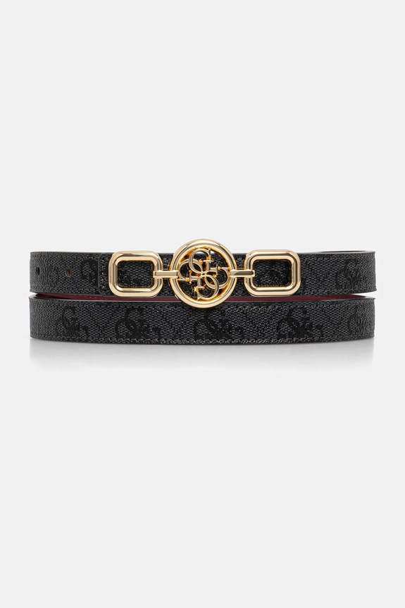 Obojstranný opasok Guess sivá BW9336.P6120