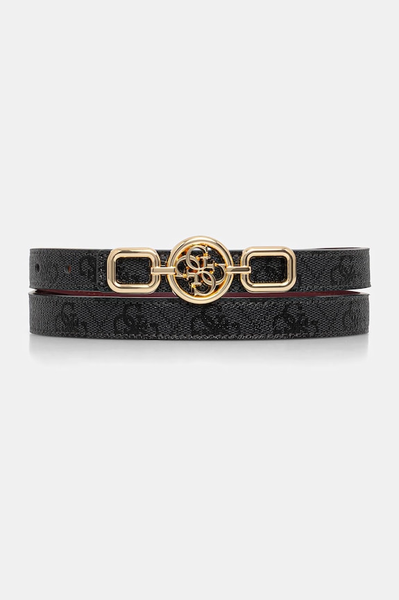 Obojstranný opasok Guess sivá BW9336.P6120