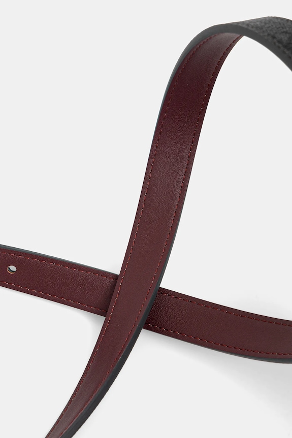Obojstranný opasok Guess BW9336.P6120 sivá SS26