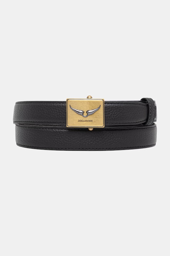 Kožni remen ZADIG&VOLTAIRE crna LWBT01353