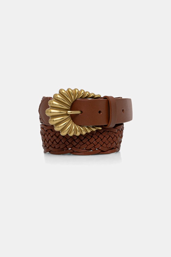 Hoss Intropia curea de piele maro 5023070