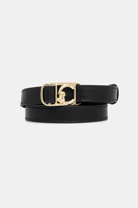 Coccinelle curea de piele negru E3.SSL.11.34.01