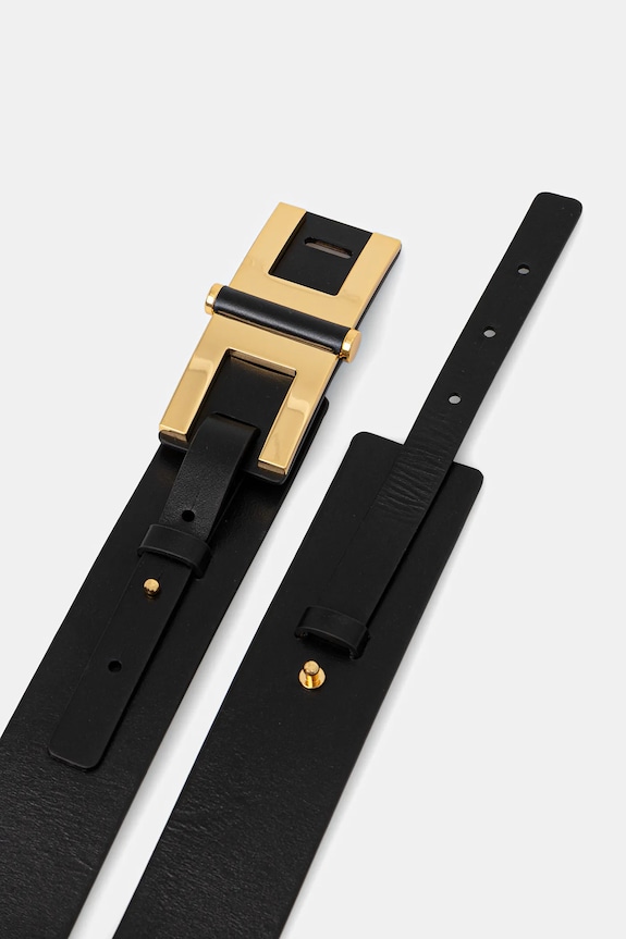 Elisabetta Franchi curea CT50S61E2 negru SS26