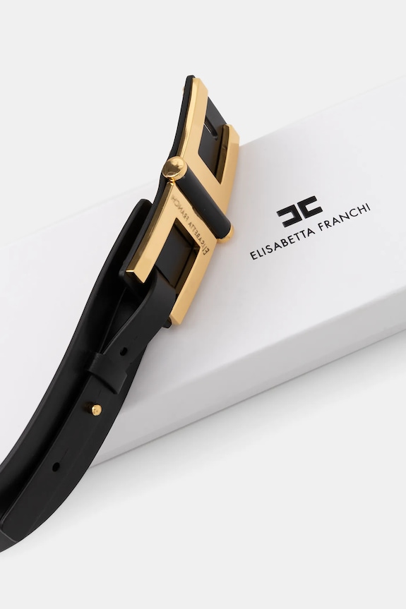 Accesorii Elisabetta Franchi curea CT50S61E2 negru