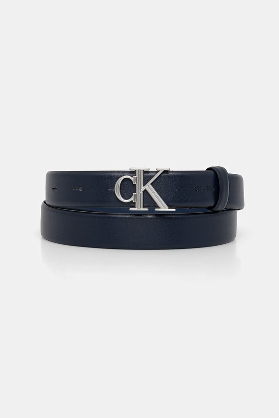 Calvin Klein Ζώνη Γυναικεία δερμάτινη μπλε LV04F7074G