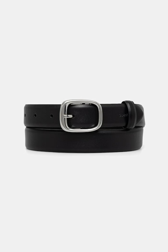 Calvin Klein pasek damski skórzany czarny LV04F7100G