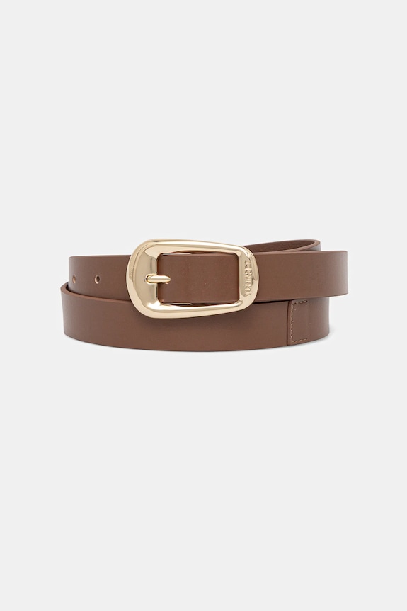 Usnjen pas Twinset rjava 261TA4170