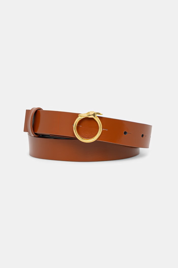 Trussardi curea de piele maro B351B000045N
