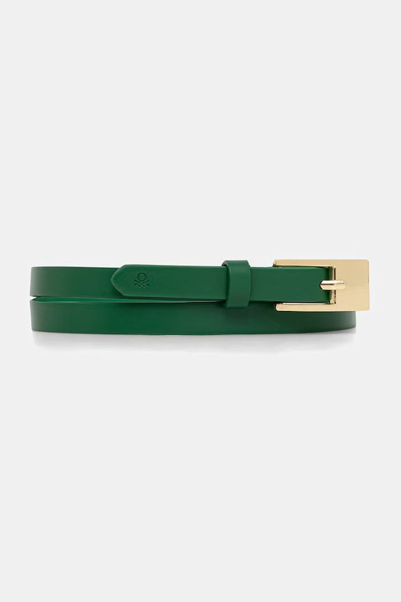 United Colors of Benetton cintura da donna in similpelle verde 6NPGVL001