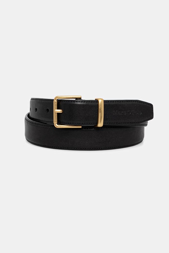 Marc O'Polo curea de damă din piele negru 5000011527