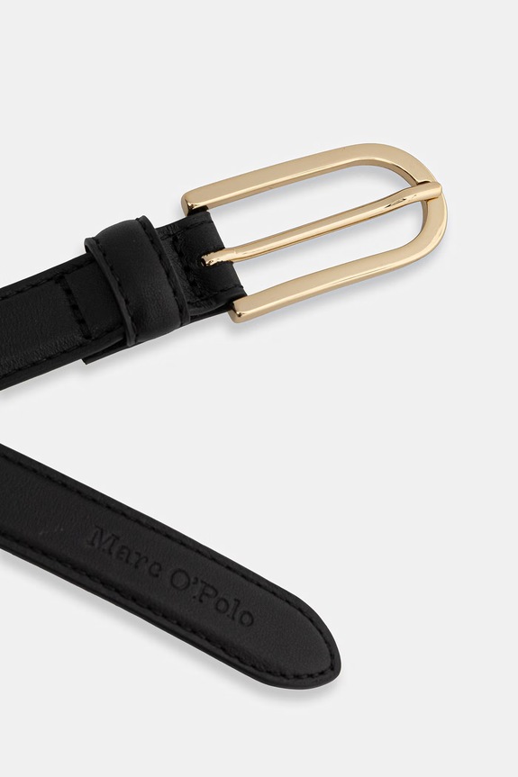 Marc O'Polo curea pentru femei, din piele 5000011544 negru SS26