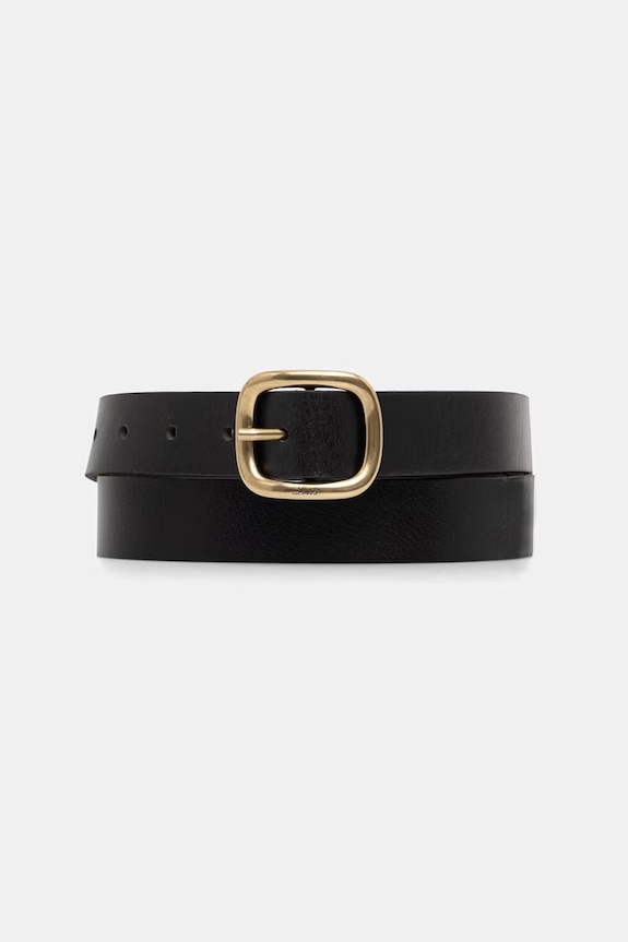 Levi's pasek skórzany CAMERON LONG LENGTH czarny 005BW