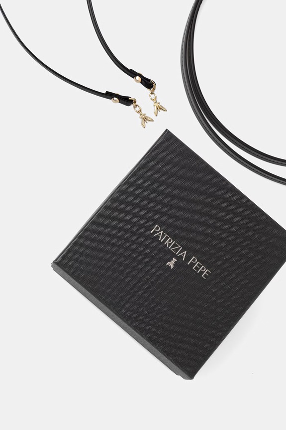 Patrizia Pepe curea pentru femei, din piele 2W0030.L048 negru