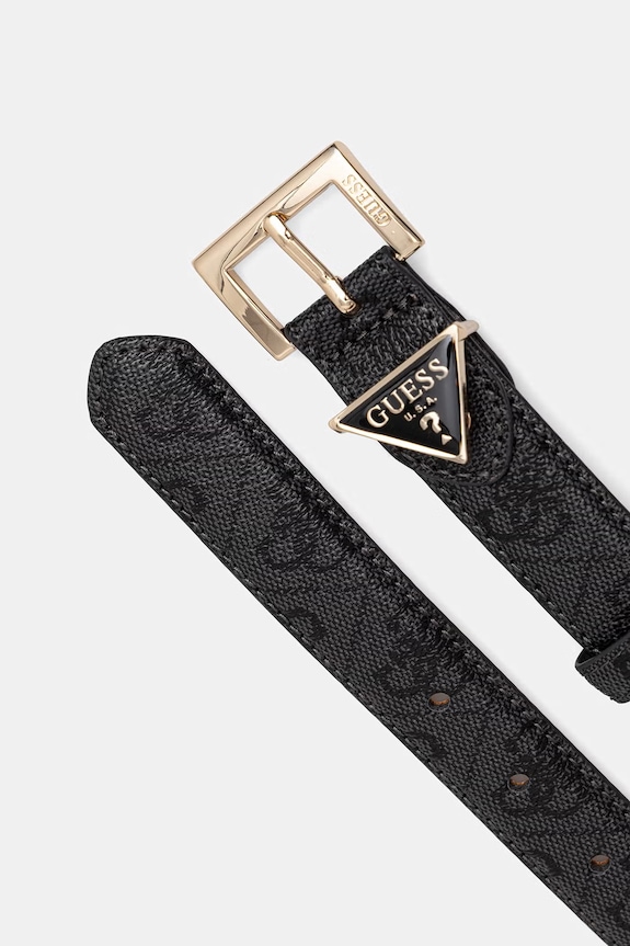 Guess remen za žene od imitacije kože NOELLE BW9291.P5425 siva SS26