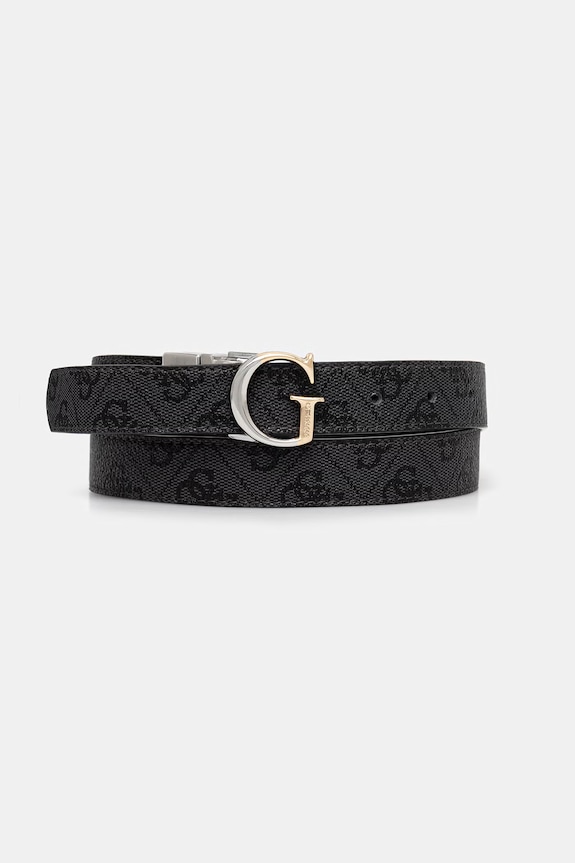 Guess dvostrani remen za žene siva BW9325.P6115