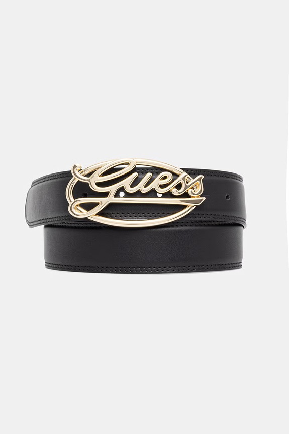 Колан Guess изкуствена кожа черен BW9339.P6235