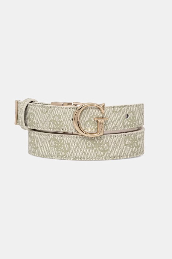Guess kétoldalas női öv LEONA zöld BW9349.P6225