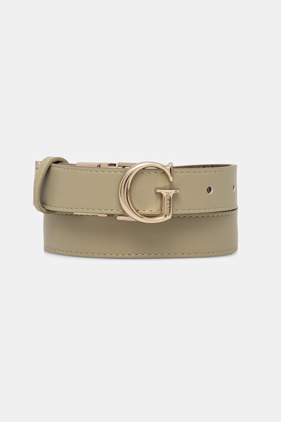 Guess női kétoldalas öv LEONA BW9349.P6225 bézs SS26