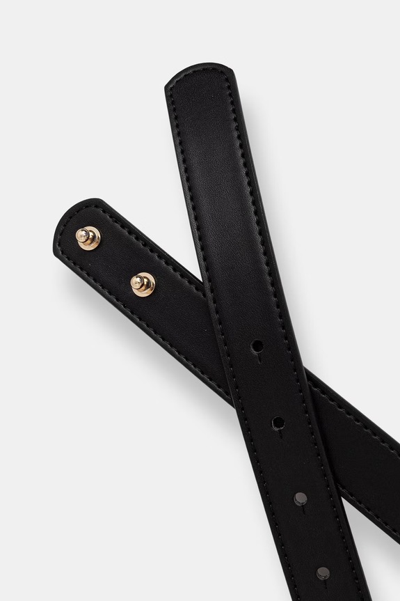 Guess női ruha öv JEANIE BW9351.P6225 fekete SS26