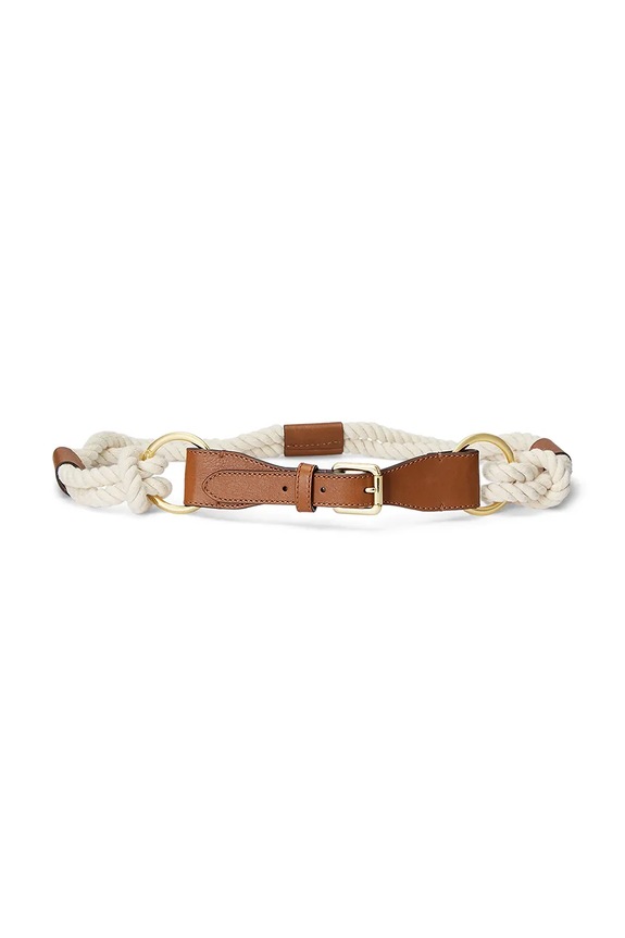 Lauren Ralph Lauren pas ženski bombažni bež 412885944