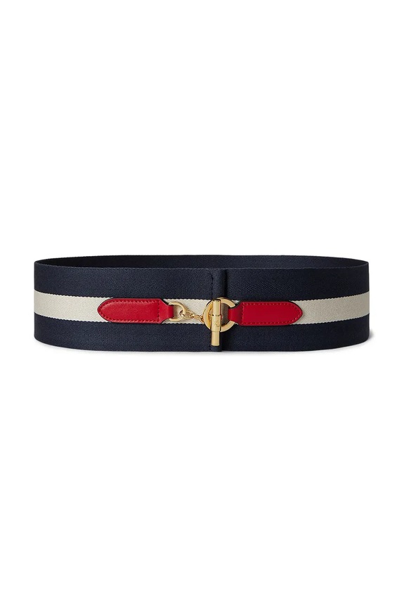 Lauren Ralph Lauren širok ženski pas mornarsko modra 412P10143
