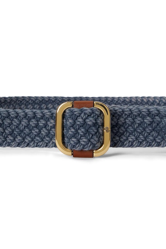 Lauren Ralph Lauren pas ženski bombažni 412P10550 modra SS26