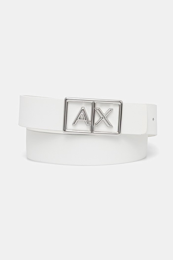 Armani Exchange női bőr Kétoldalas öv fehér XW000966.AF13953