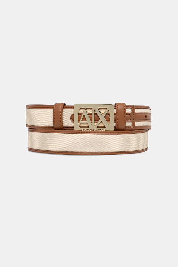 Armani Exchange pasek dwustronny damski brązowy XW002614.AF22518