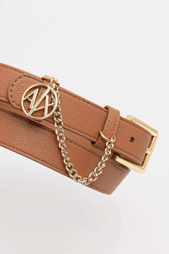 Armani Exchange dámsky opasok z imitácie kože XW002622.AF22692 hnedá SS26
