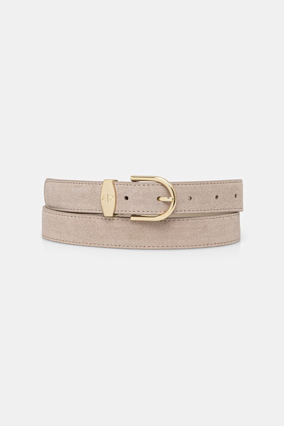 Armani Exchange curea pentru femei, din piele bej XW002848.AF27395