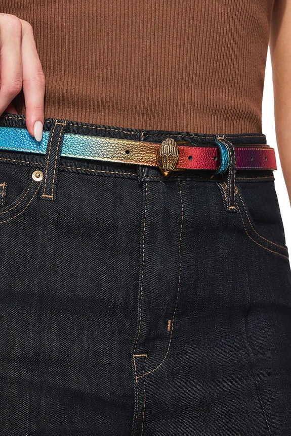 Kurt Geiger London női bőr öv Eagle Belt rózsaszín 5255869109