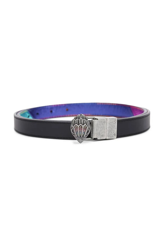 Kurt Geiger London pasek dwustronny damski skórzany Eagle Belt 5411769109 multicolor SS26