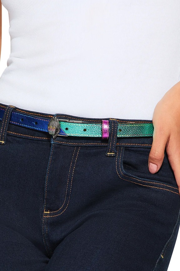 Kurt Geiger London pasek dwustronny damski skórzany Eagle Belt 5411769109