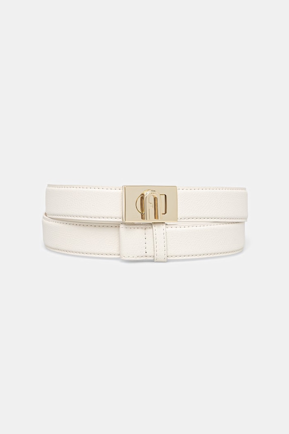 Furla pasek damski skórzany beżowy WC00065.ARE000.PNN00