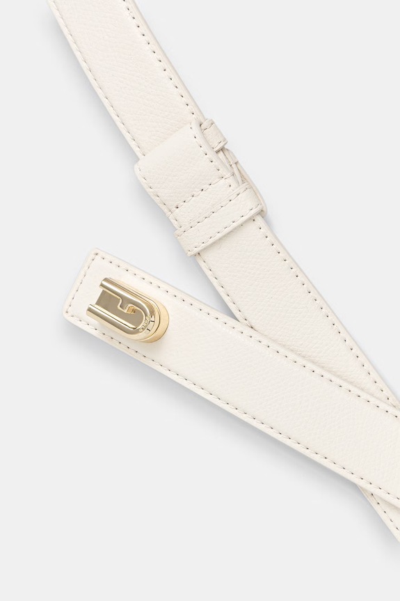 Furla pasek damski skórzany WC00065.ARE000.PNN00 beżowy SS26