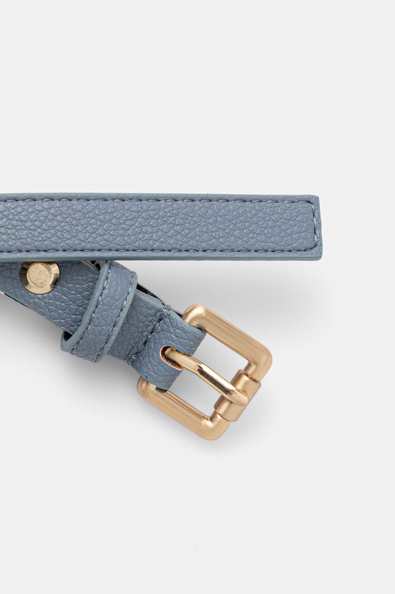 Valentino Bags ζώνη γυναικεία από απομίμηση δέρματος BLOOM VCSA0355 μπλε SS26