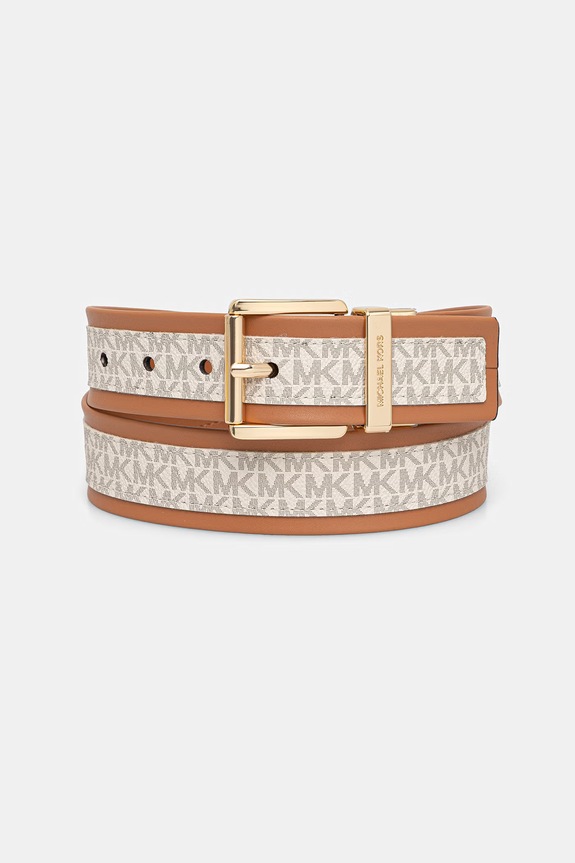 MICHAEL Michael Kors curea pentru femei, din piele bej 29MKWB557915