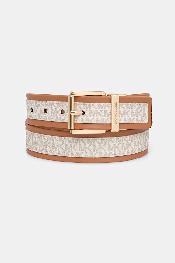 MICHAEL Michael Kors curea pentru femei, din piele bej 29MKWB557915