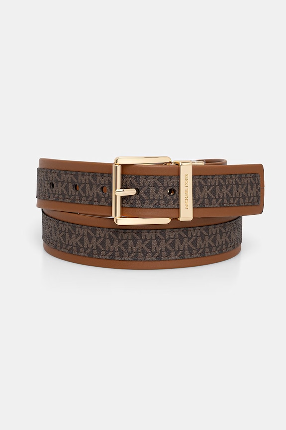 MICHAEL Michael Kors curea pentru femei, din piele maro 29MKWB557915