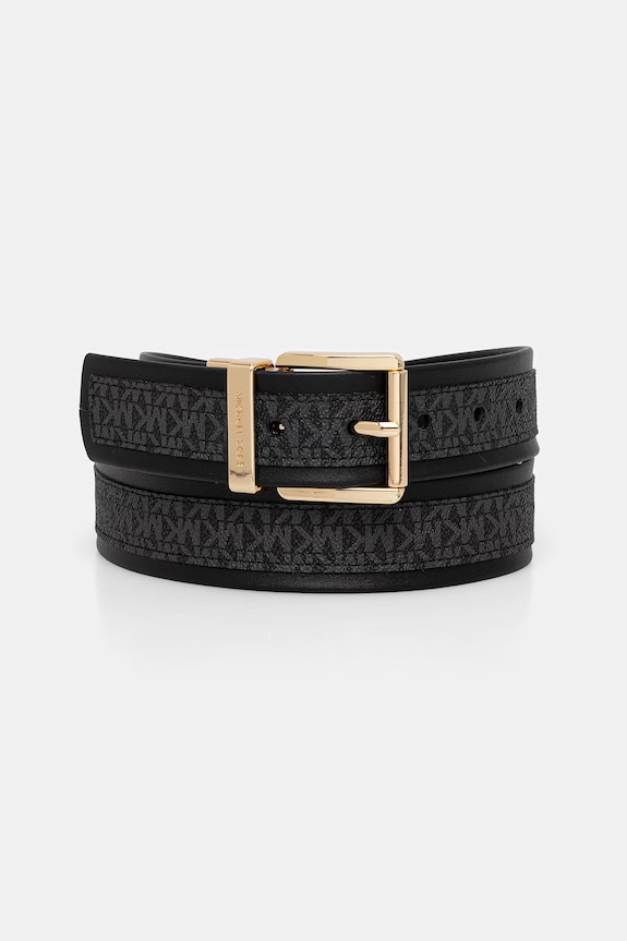 MICHAEL Michael Kors curea pentru femei, din piele negru 29MKWB557915