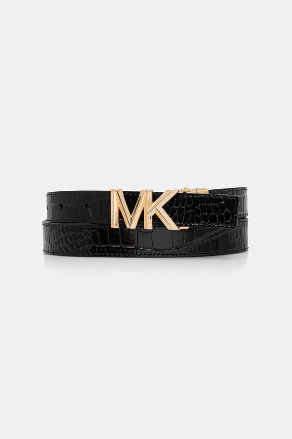 MICHAEL Michael Kors curea pentru femei, din piele negru 29MKWB557918